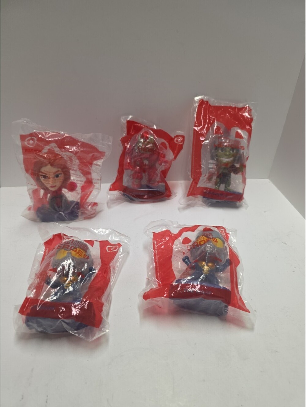 McDonalds Happy Meal Toys Marvel Heroes Avengers Toys 2020 Lot Of 5